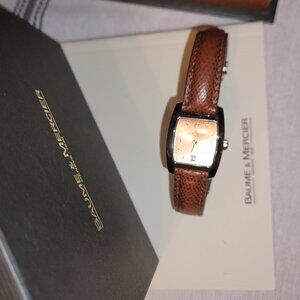 Baume & Mercier Women's Rose Dial Silver Model 2804632